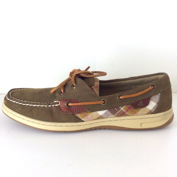 Sperry Top Sider Suede Leather Flats Size 9.5 - Picture 1 of 15